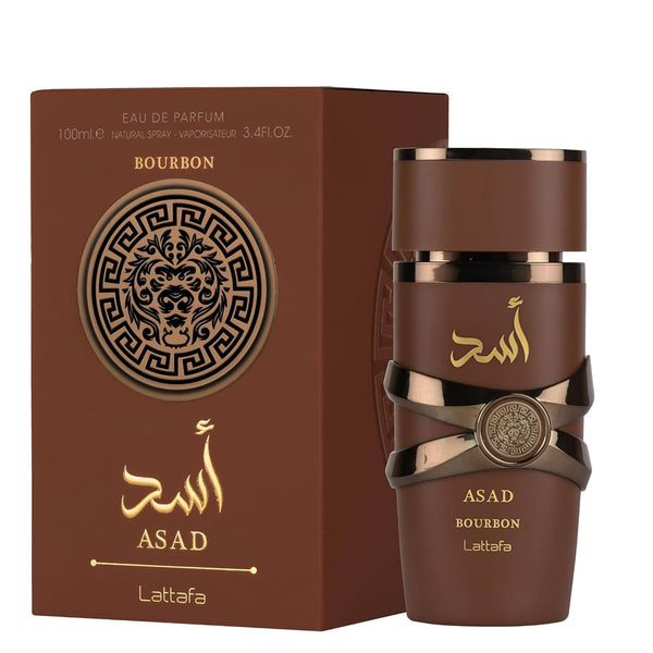 Asad Bourbon by Lattafa – Bold & Long-Lasting Men’s Perfume 100ml
