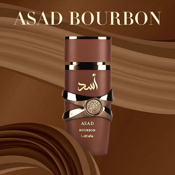 Asad Bourbon by Lattafa – Bold & Long-Lasting Men’s Perfume 100ml
