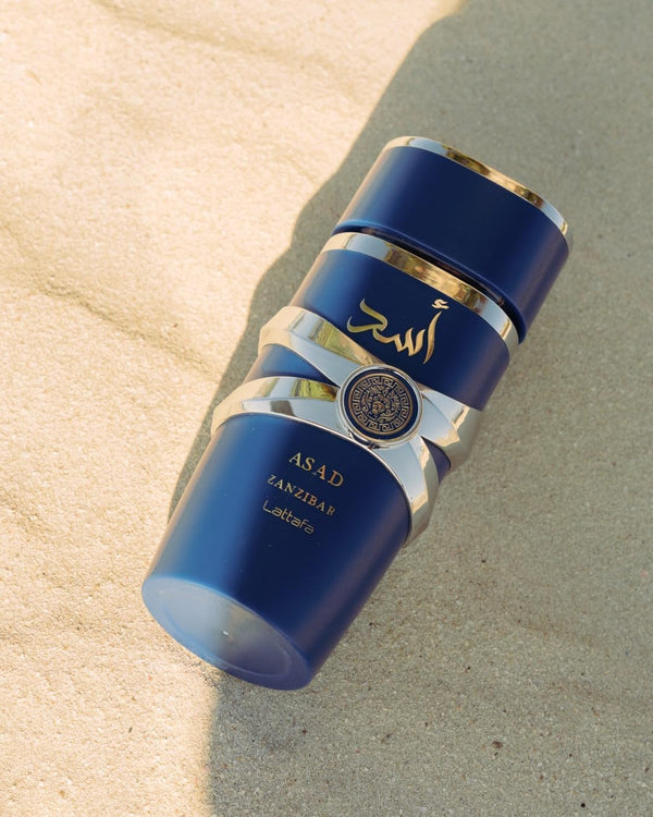 Asad Zanzibar by Lattafa is a fresh, spicy men’s perfume