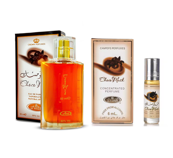 Choco Musk Eau De Parfum 50ml by Al-Rehab – Sweet Vanilla and Chocolate Scent